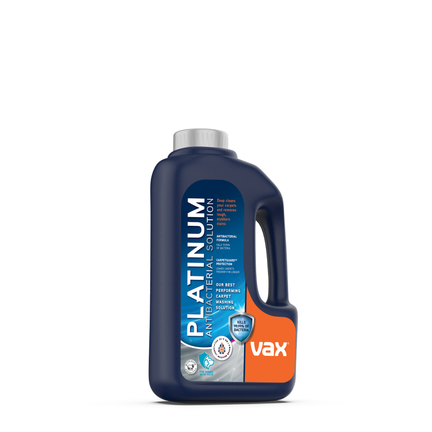 VAX Platinum Antibacterial Carpet Cleaning Solution 1.5L